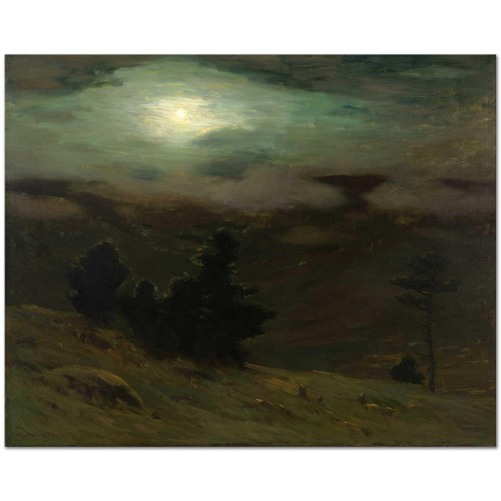 Charles Warren Eaton Gathering Mists Art Print