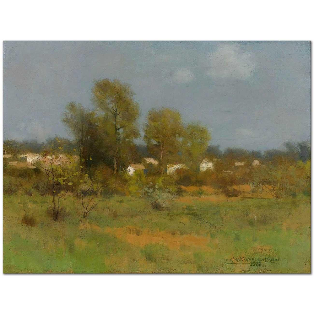 Charles Warren Eaton Bahar Manzarası Kanvas Tablo