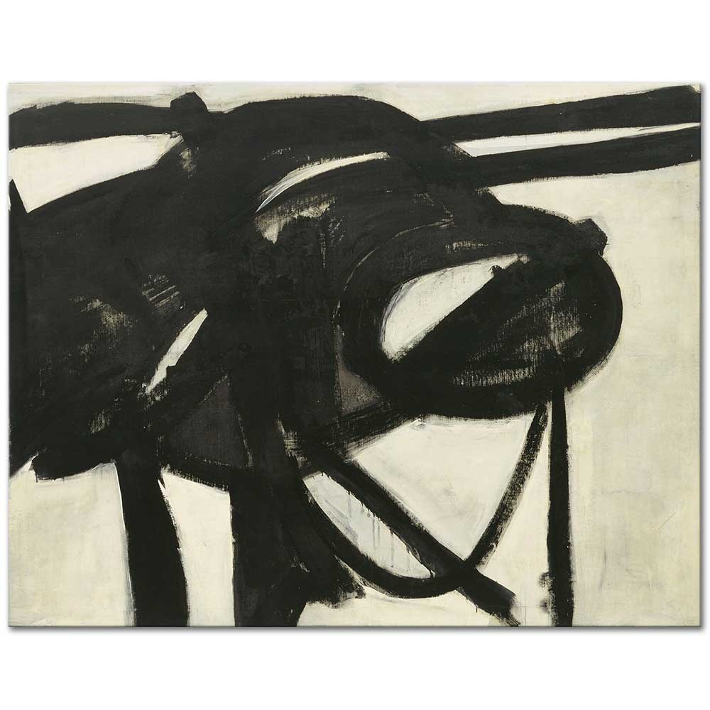Franz Kline Şef Kanvas Tablo