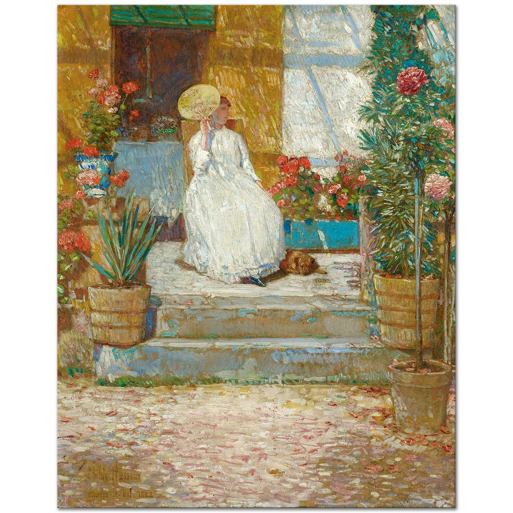 Childe Hassam Güneş Altında Kanvas Tablo