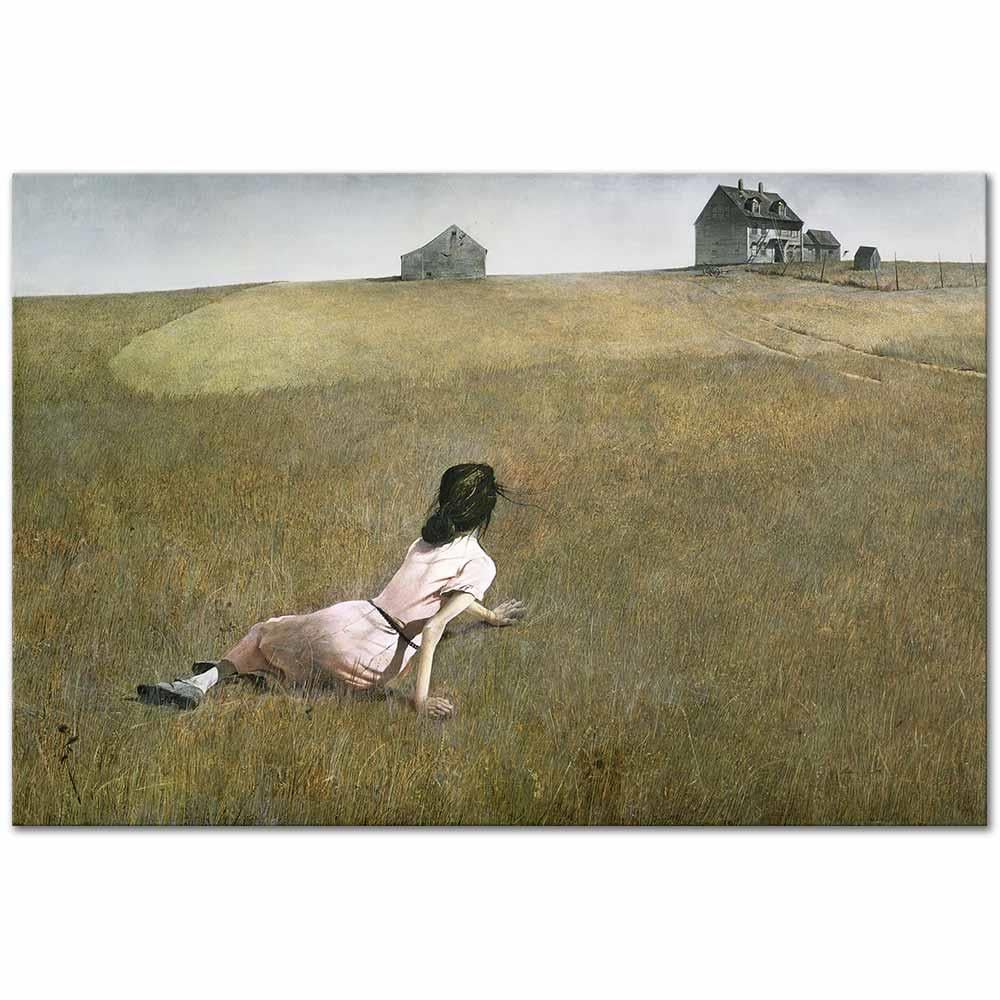 Andrew Wyeth Christina'nın Dünyası Kanvas Tablo