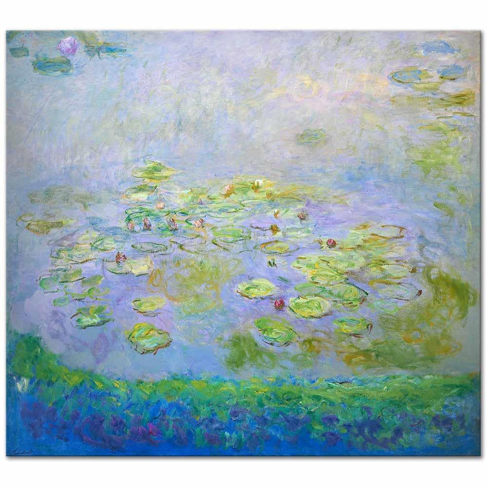 Claude Monet Nymphéas (Nilüferler) Kanvas Tablo