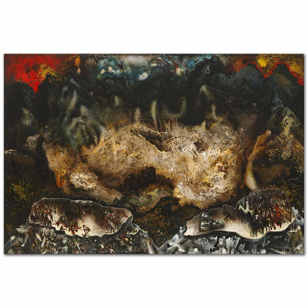 David Alfaro Siqueiros Kollektif İntihar Kanvas Tablo