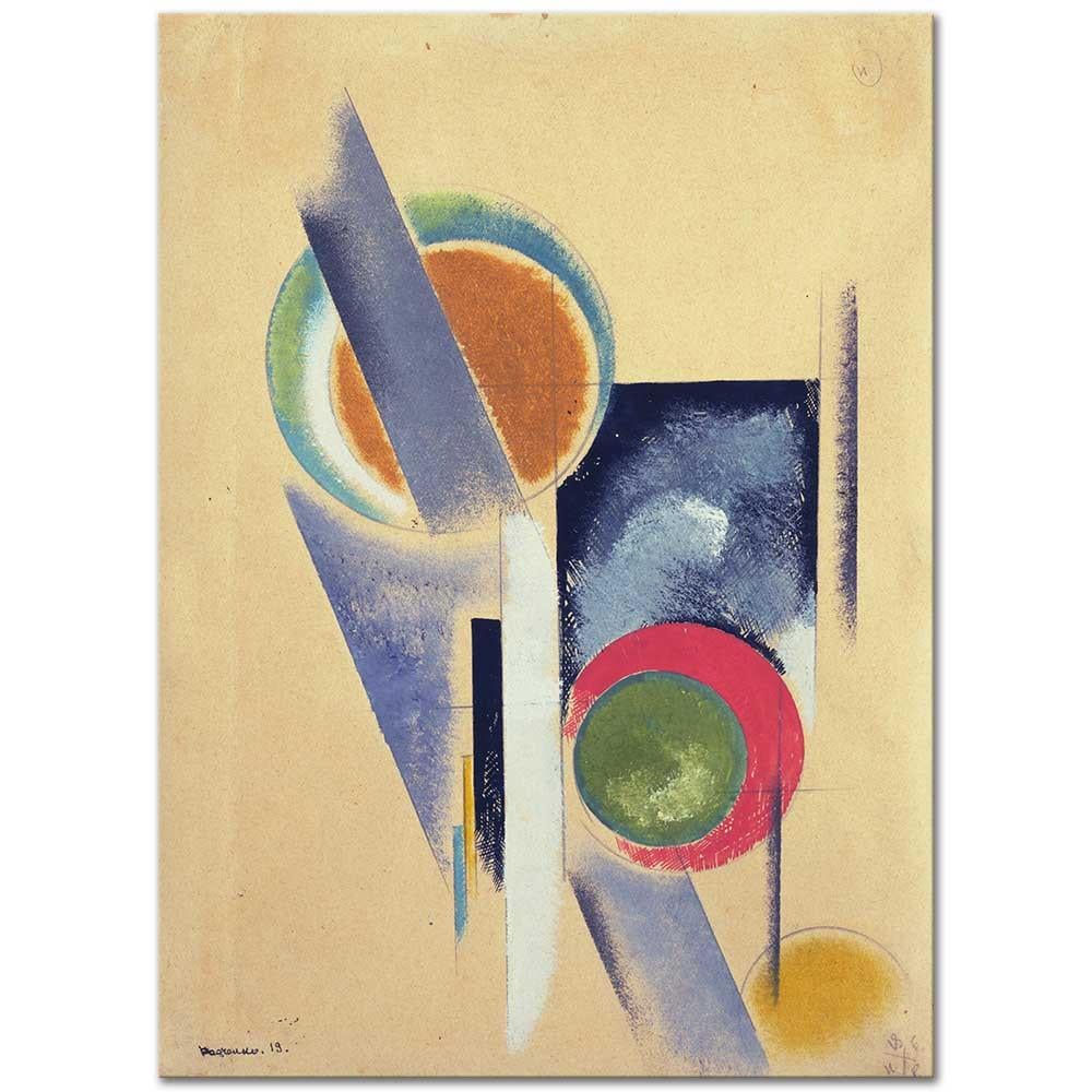 Alexander Rodchenko Kompozisyon Kanvas Tablo