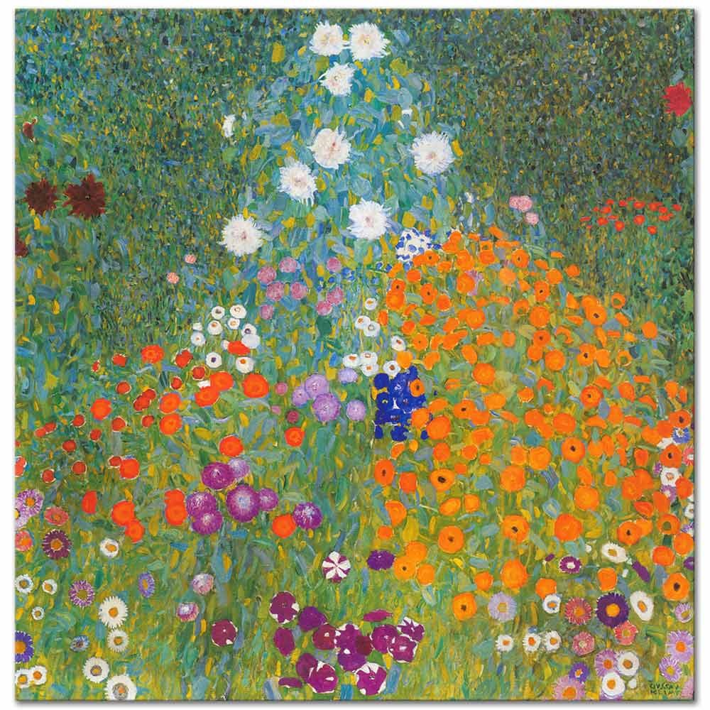 Gustav Klimt Kır Evi Bahçesi Kanvas Tablo
