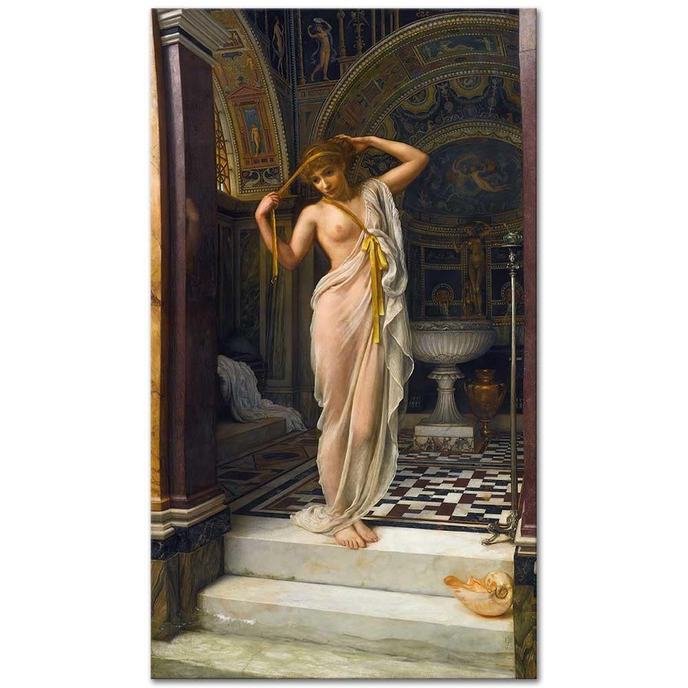 Edward John Poynter Diadumene Kanvas Tablo