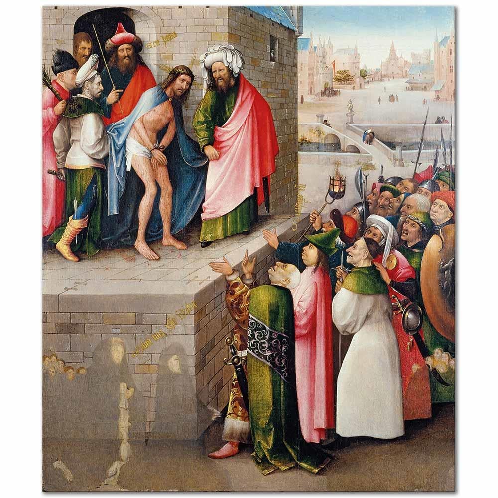 Hieronymus Bosch Ecce Homo Kanvas Tablo