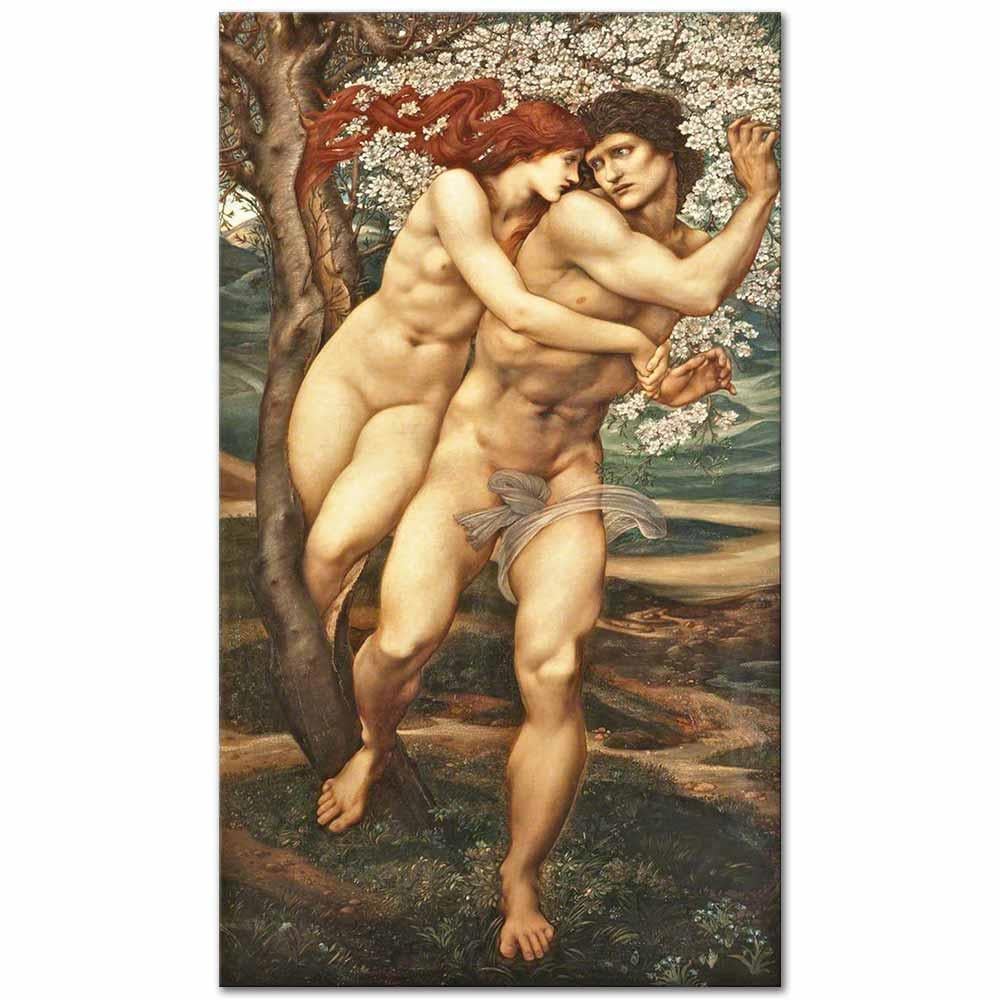 Edward Burne Jones Af Ağacı Kanvas Tablo