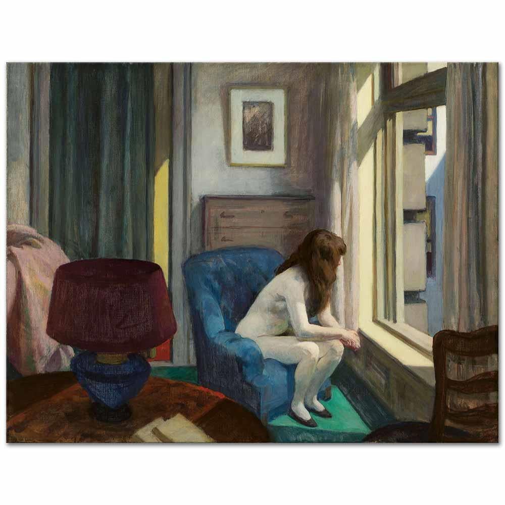 Edward Hopper Öğle Öncesi Saat Onbir Kanvas Tablo