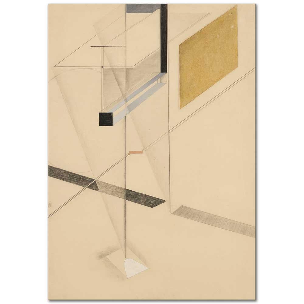 El Lissitzky I.n.31 Kanvas Tablo