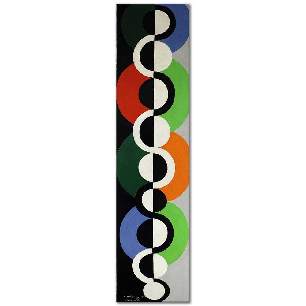 Robert Delaunay Sonsuz Ritimler Kanvas Tablo