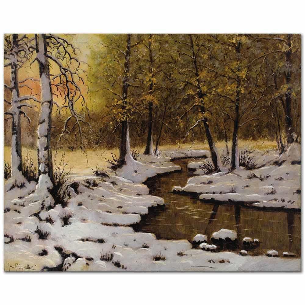 Ivan Fedorovich Choultse Akşam Işıkları Kanvas Tablo