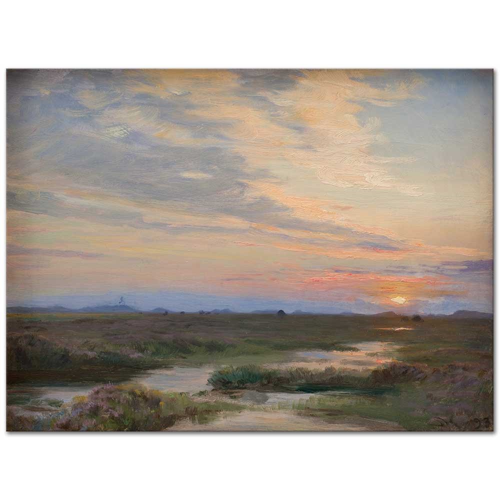 Evening Mood from Skagen by Peder Severin Krøyer as Fine Art Print