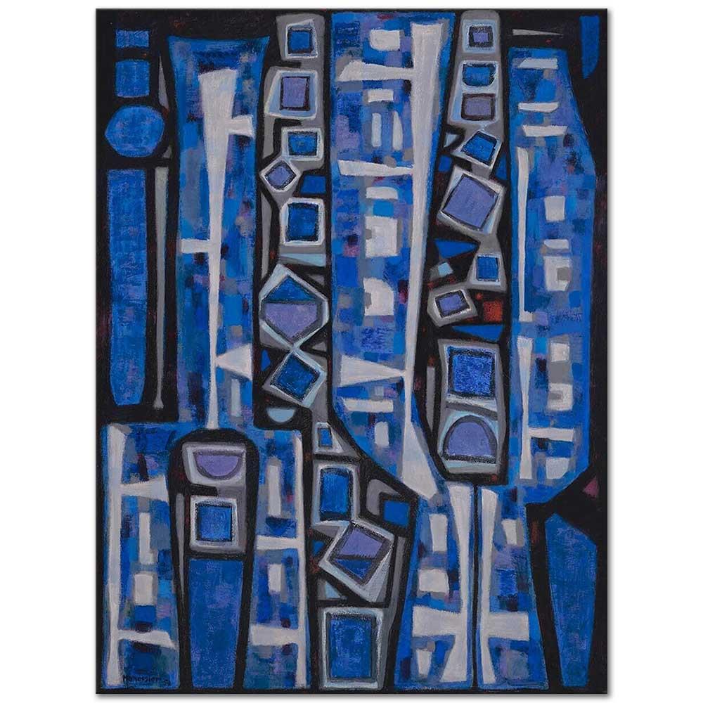 Alfred Manessier Akşam İkramı Kanvas Tablo