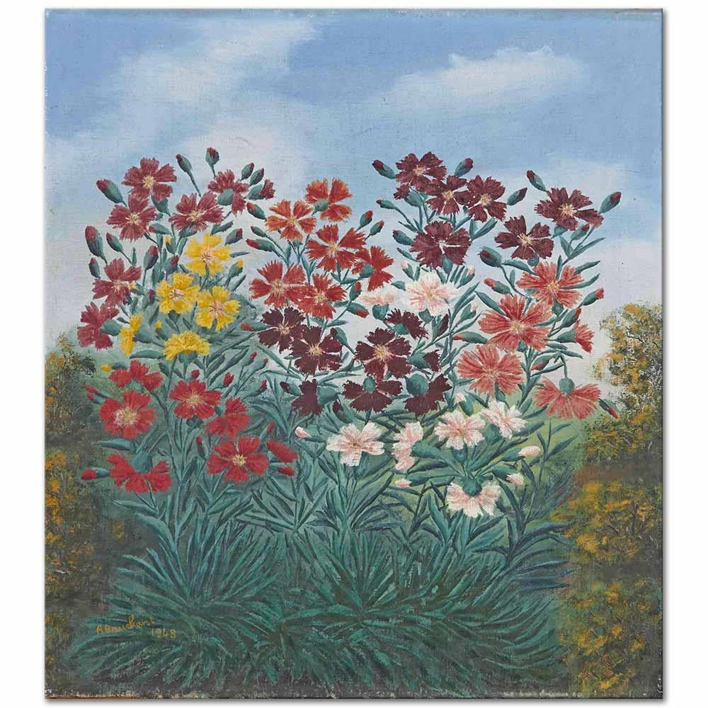 Andre Bauchant Kuşgözleri Kanvas Tablo