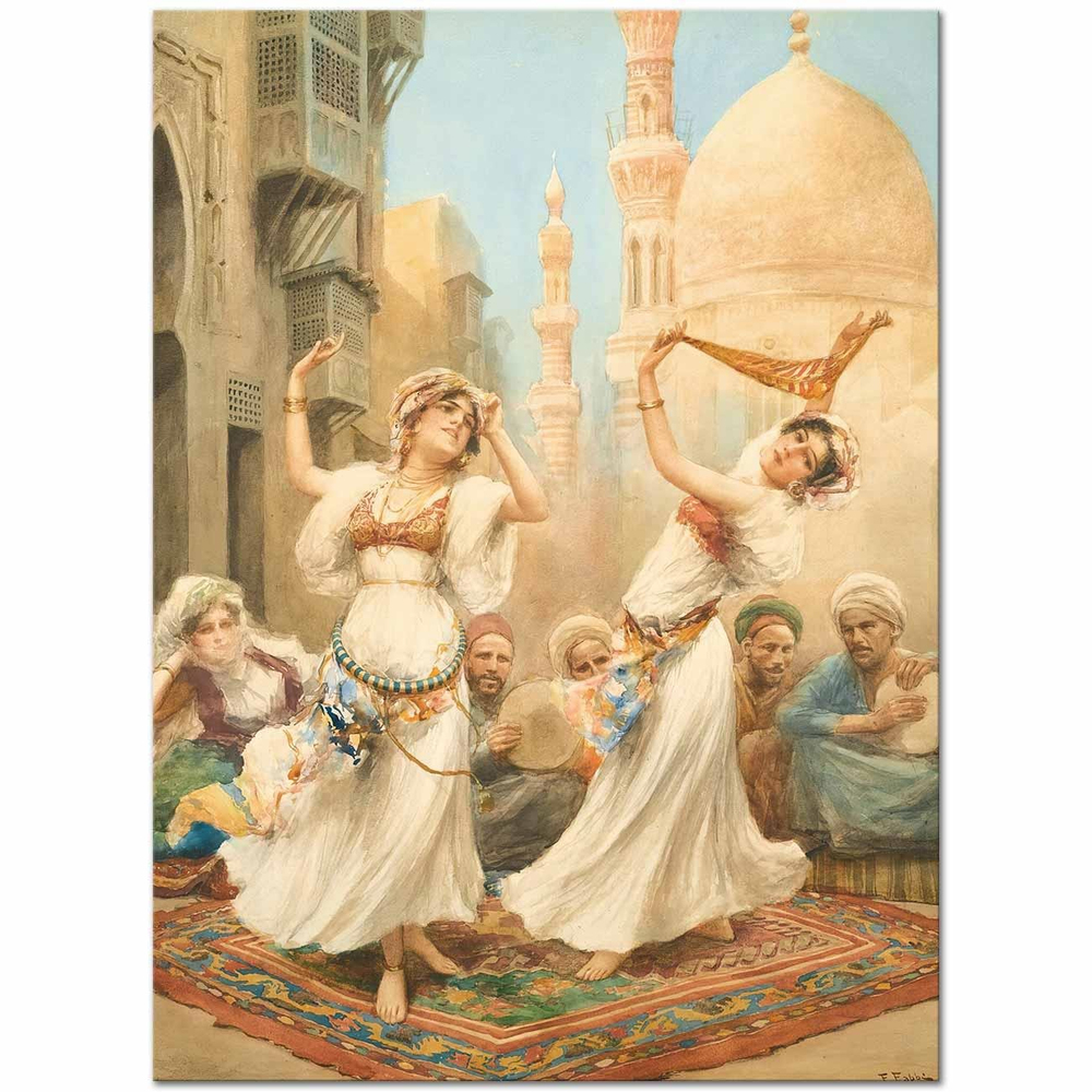 Fabio Fabbi Dansözler Kanvas Tablo