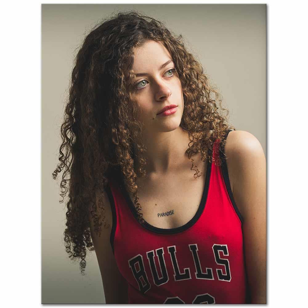 Felipe Cardoso Brezilyalı Kadın Kanvas Tablo