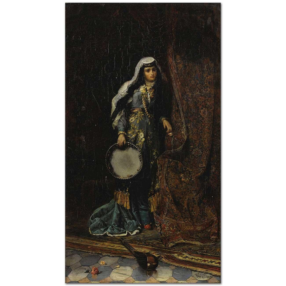 Ferencz Franz Eisenhut Harem Girl Art Print
