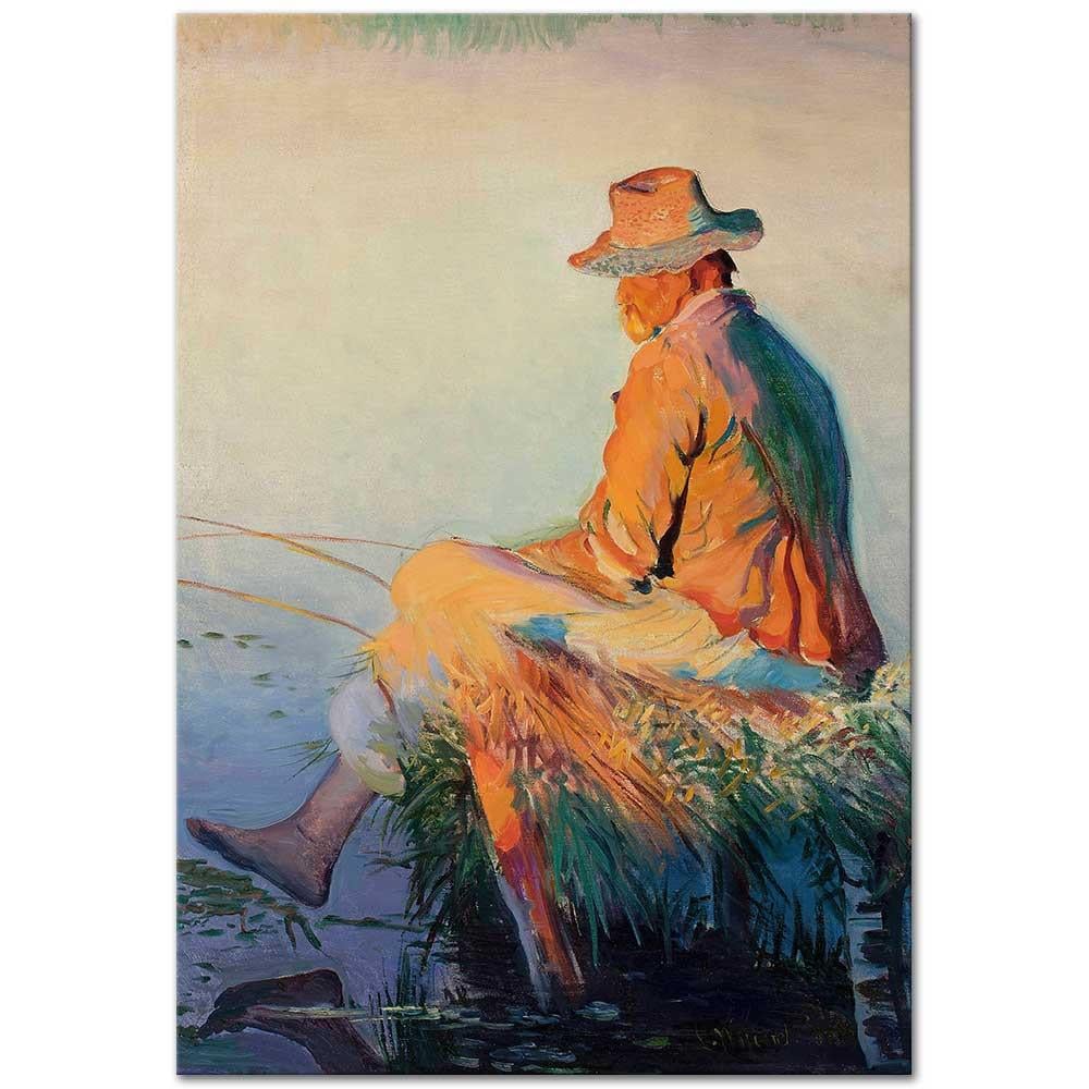 Leon Wyczolkowski Balıkçı Kanvas Tablo