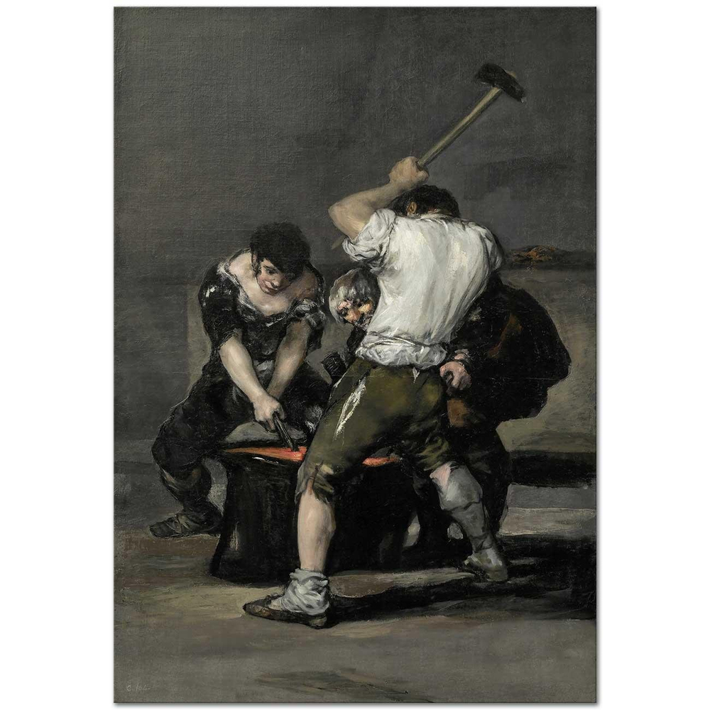Francisco de Goya Demirciler Kanvas Tablo