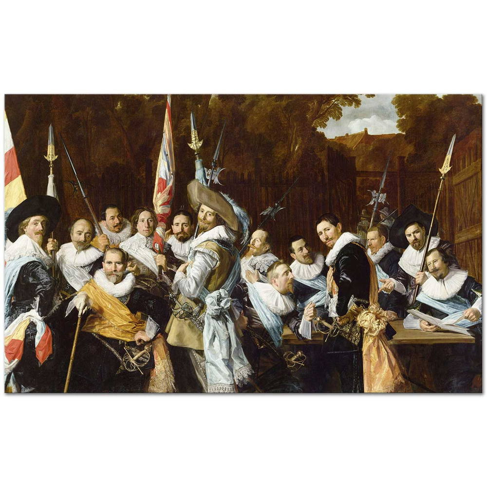 Frans Hals Meeting of the Officers Art Print