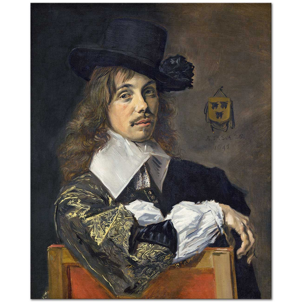 Frans Hals Willem Coymans'ın Portresi Kanvas Tablo