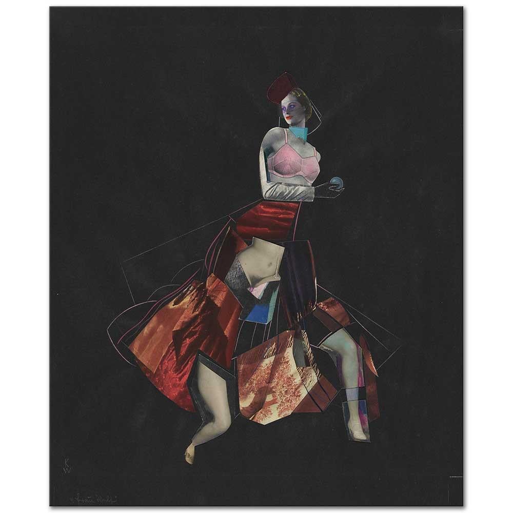 Karl Wiener Kadın Dünyası Kanvas Tablo