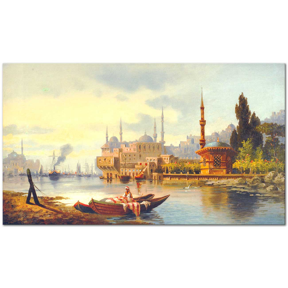 Frederik Hendrik Boğaziçi Kanvas Tablo