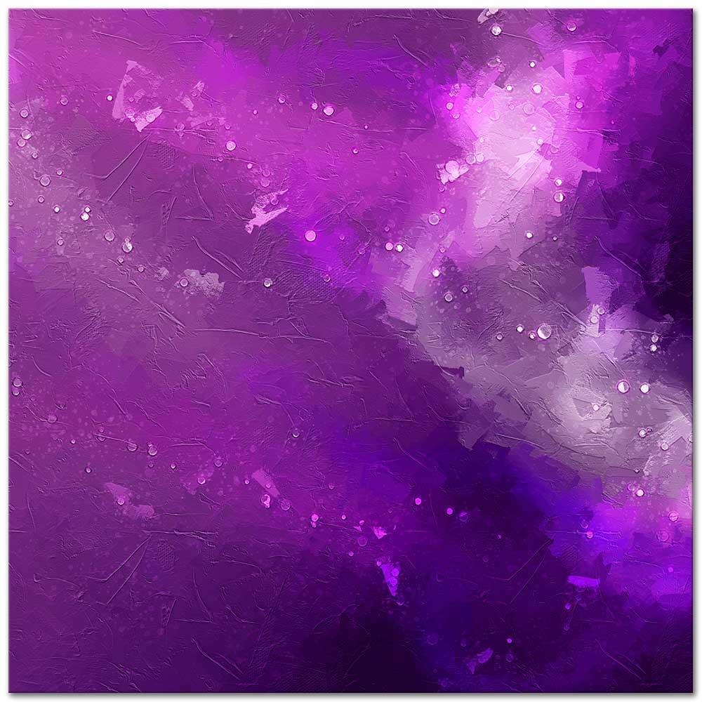 Fuşya Bulutu Kanvas Tablo