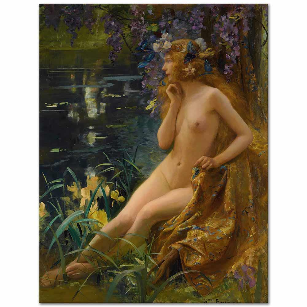 Gaston Bussiere Juventa Kanvas Tablo