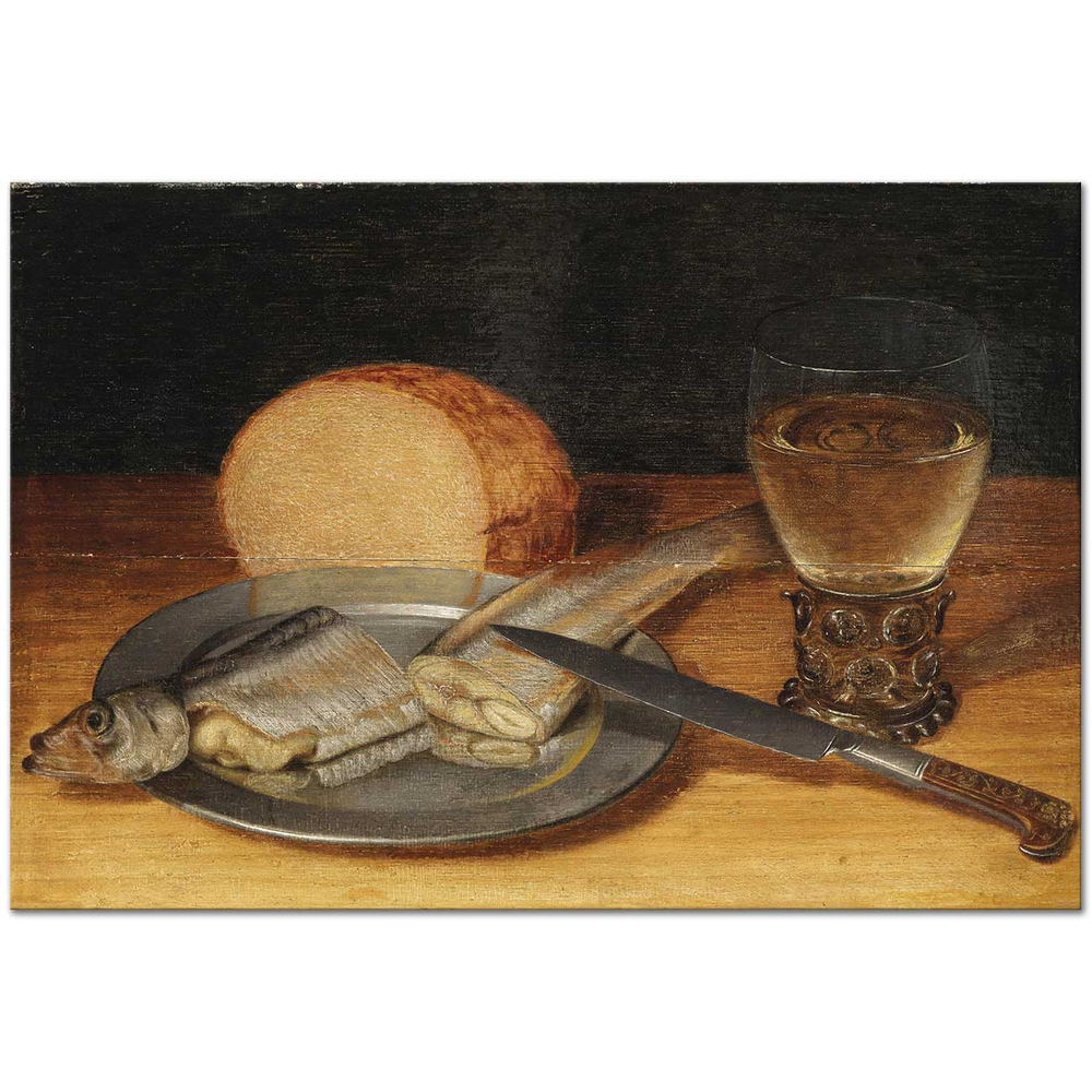 Georg Flegel Oruç Kanvas Tablo