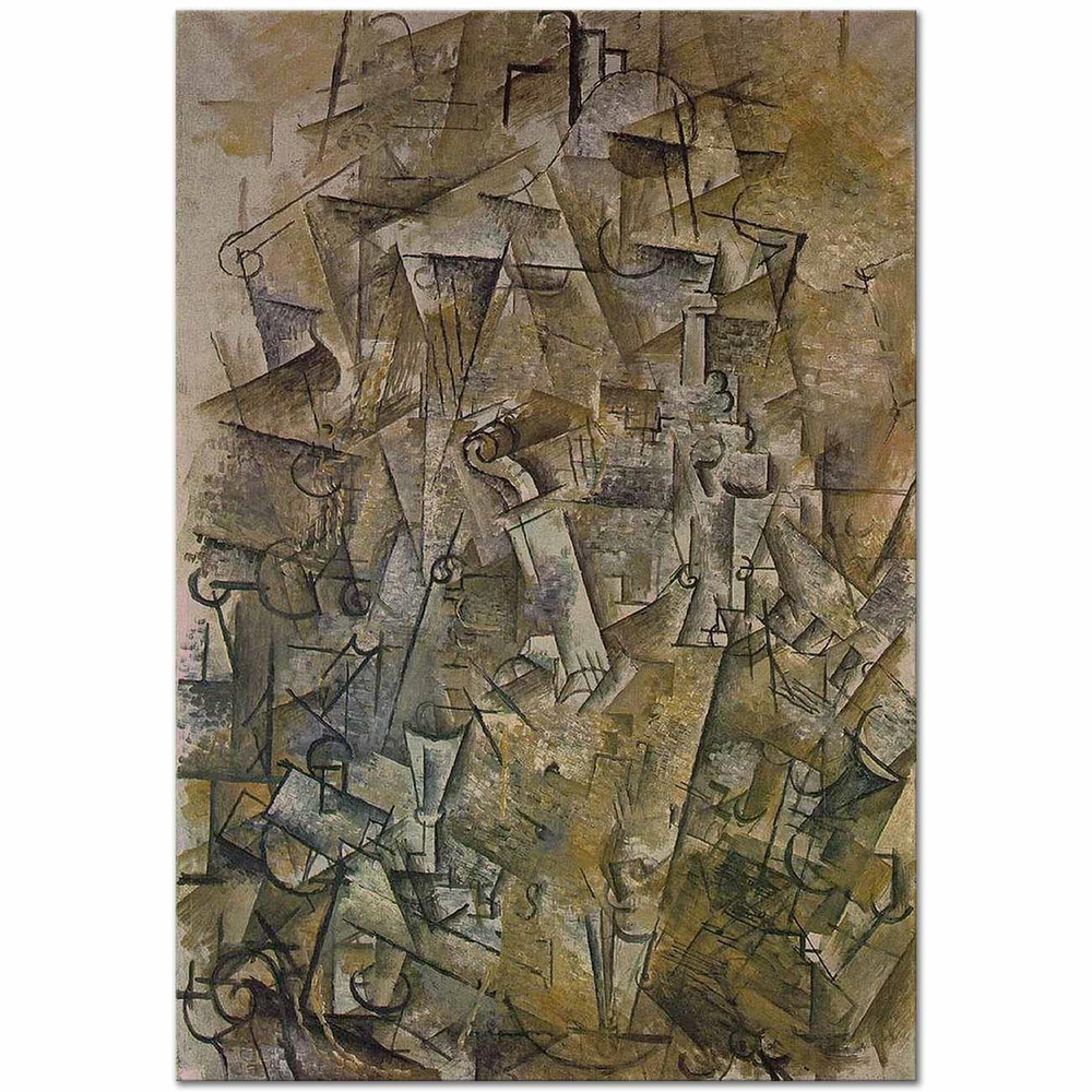Georges Braque Harp ve Keman Kanvas Tablo