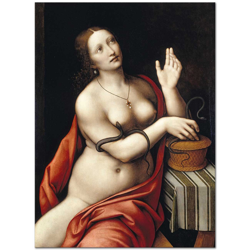 Giampietrino Kleopatra Kanvas Tablo