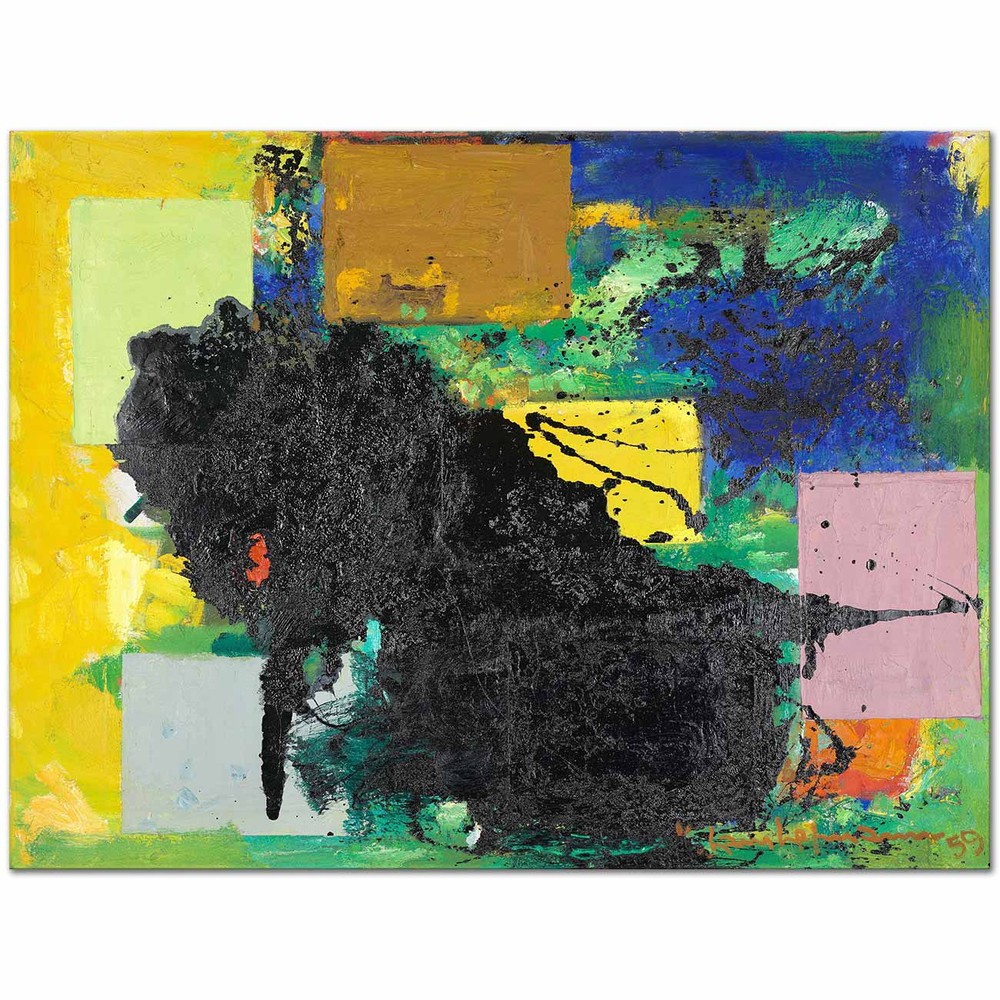 Hans Hofmann The Vanguished Art Print