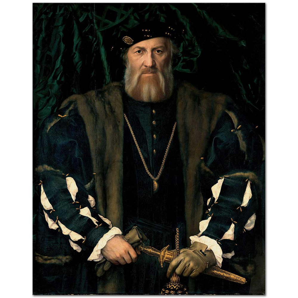 Hans Holbein Charles de Solier Kanvas Tablo