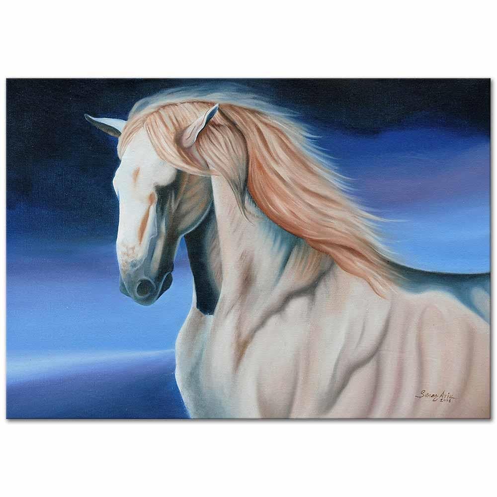 Şaner Atik Mağrur Duruş Kanvas Tablo