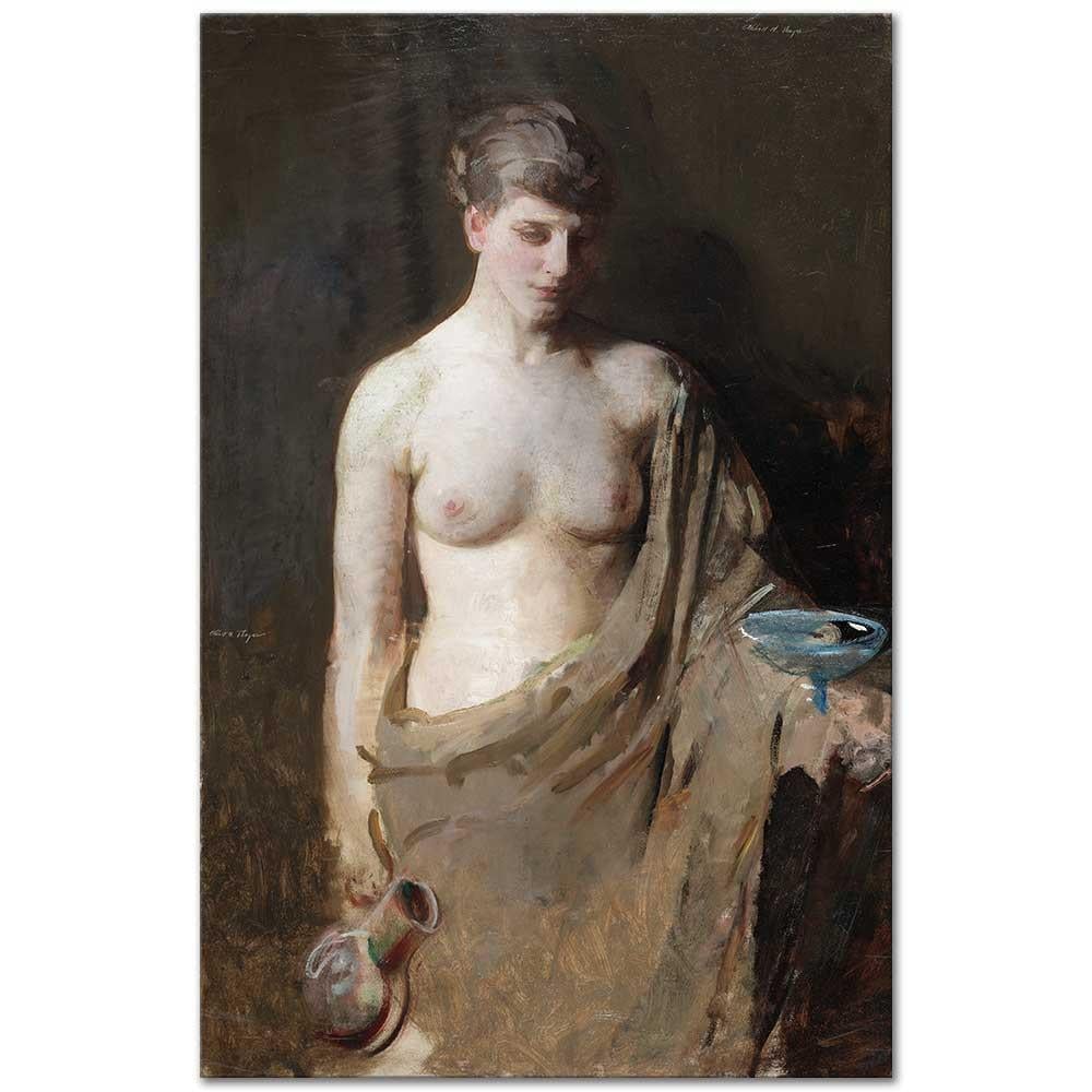 Abbott Handerson Thayer Gençlik Tanrıçası Hebe Kanvas Tablo
