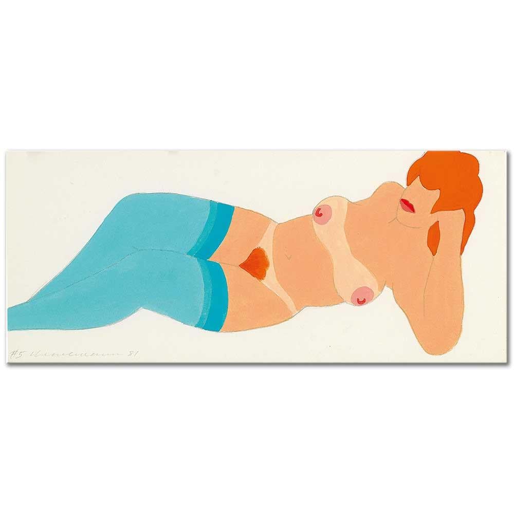 Tom Wesselmann Nü Kanvas Tablo