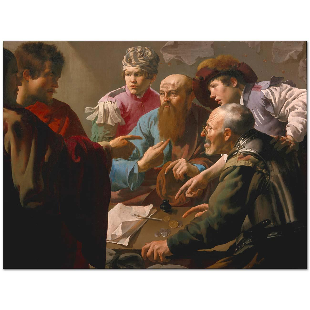 Hendrick ter Brugghen The Calling of Saint Matthew Art Print