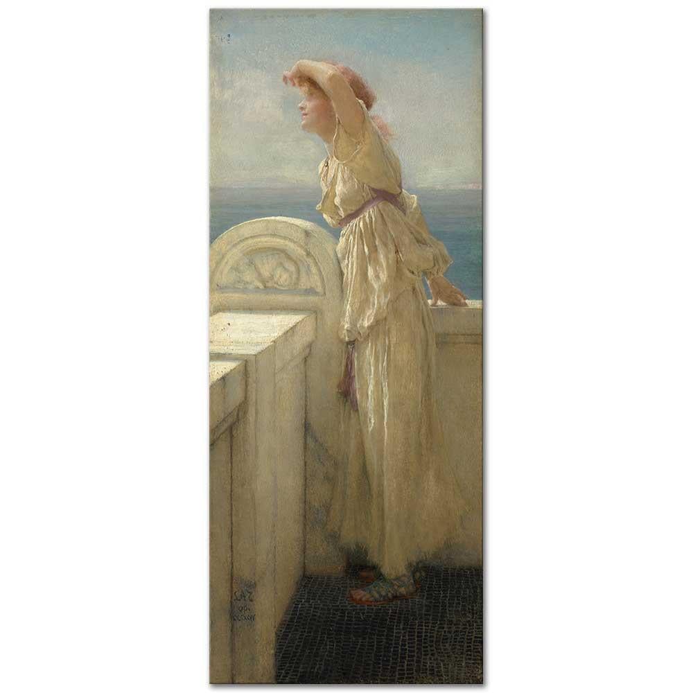 Sir Lawrence Alma-Tadema Umut Dolu Kanvas Tablo