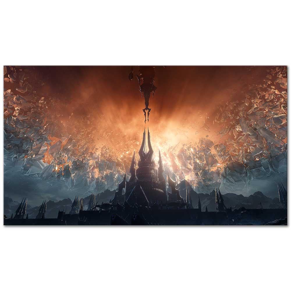 Icecrown Shadowlands as Art Print