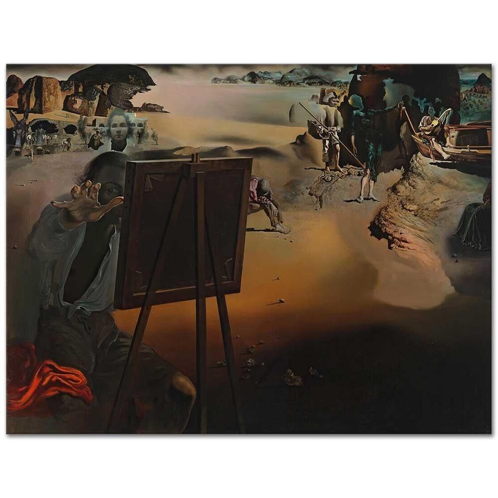 Salvador Dali Afrika İzlenimleri Kanvas Tablo