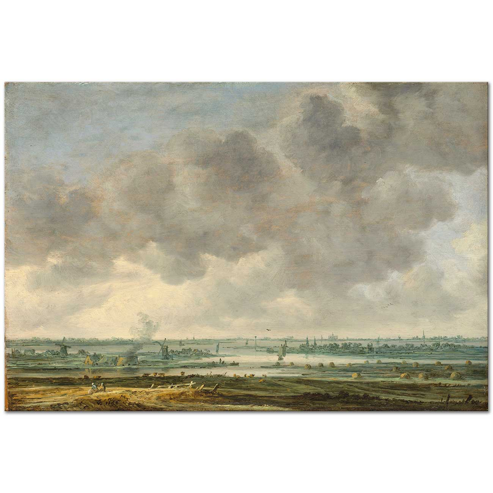 Jan van Goyen Haarlem Denizi Kanvas Tablo