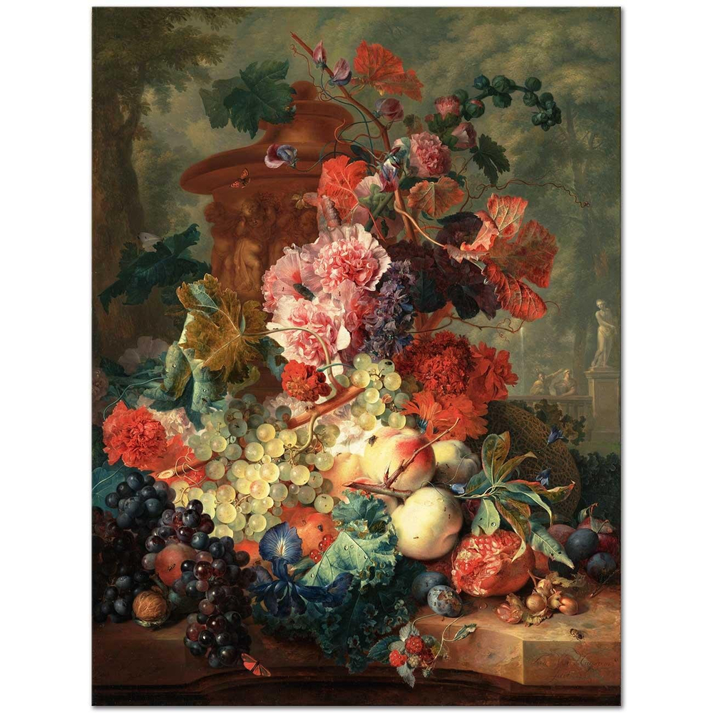 Jan van Huysum Meyve Demeti Kanvas Tablo