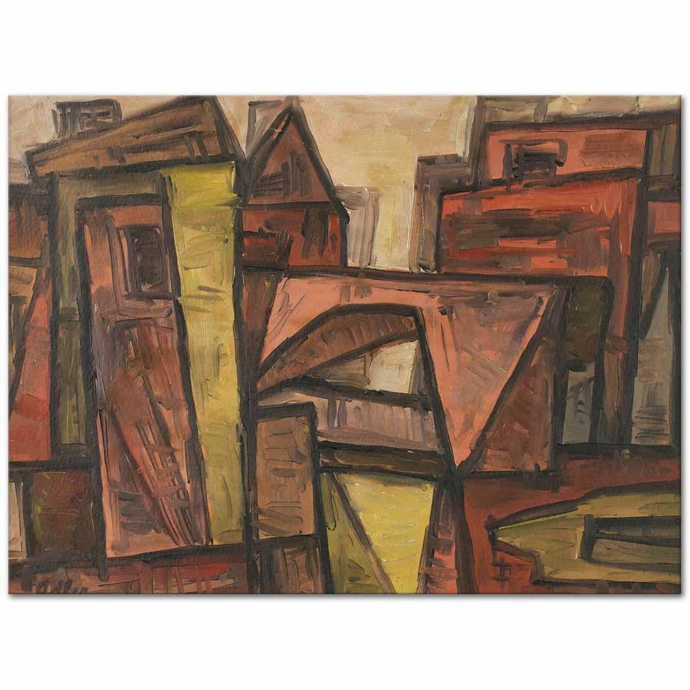 Jankel Adler Başlıksız Kanvas Tablo