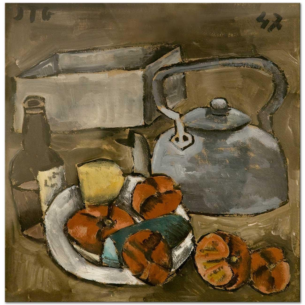 Joaquin Torres Garcia Natürmort Kanvas Tablo