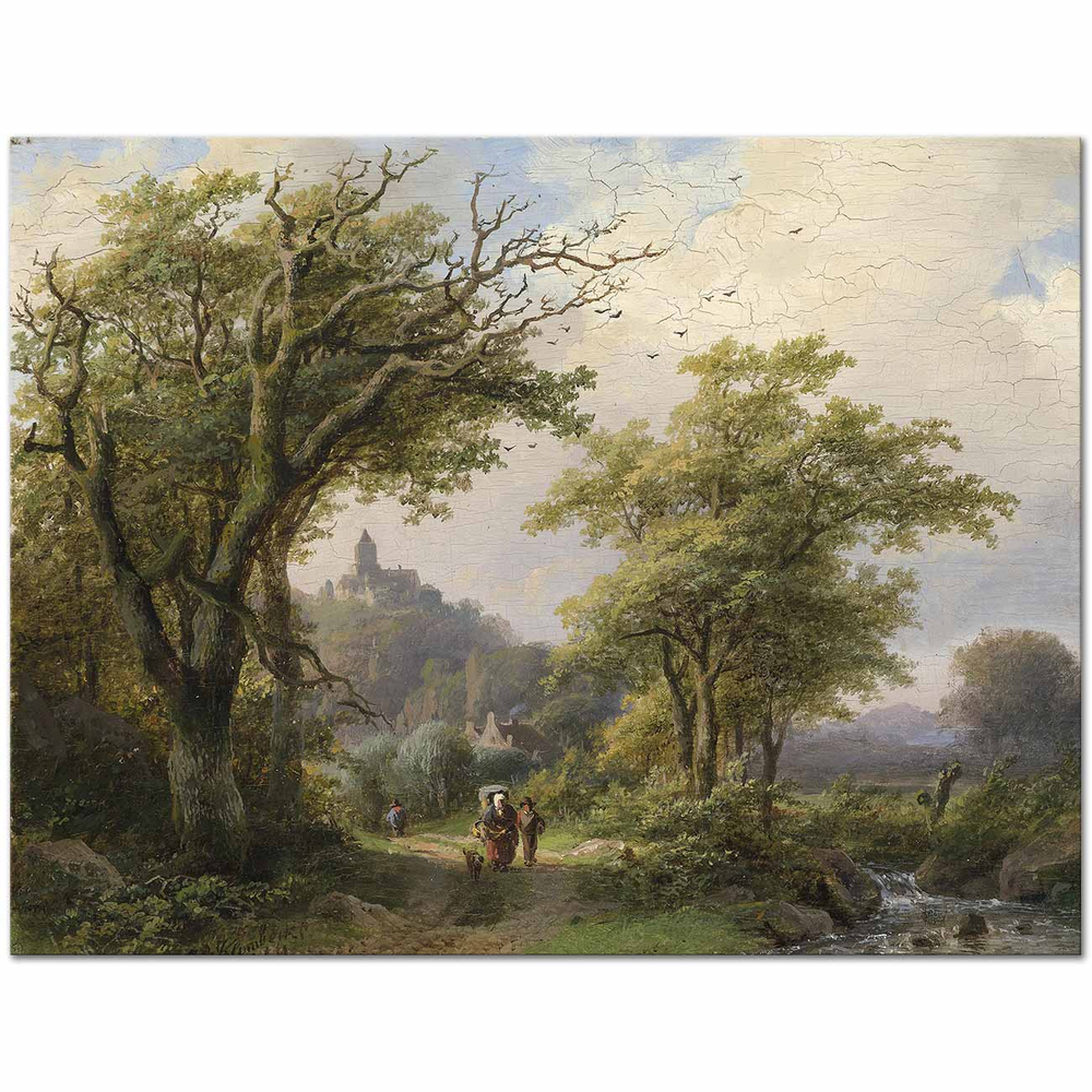 Johann Bernhard Klombeck Ormanda Yürüyüş