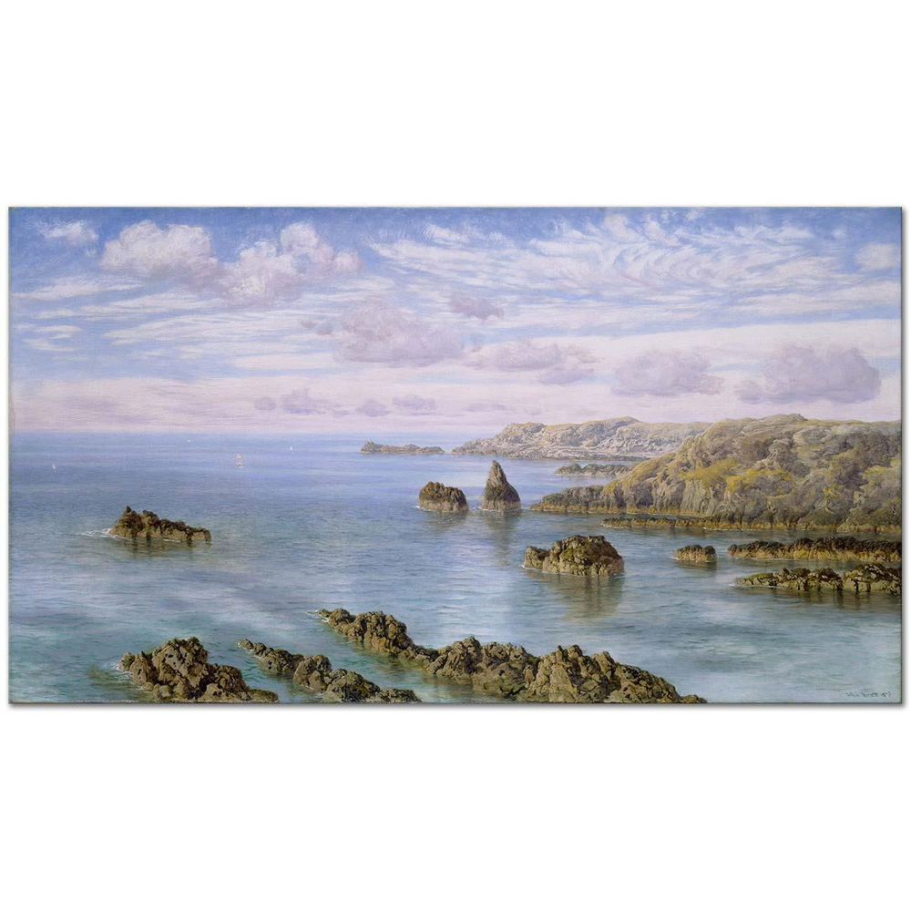 John Brett Güney Körfezi Guernsey Kanvas Tablo