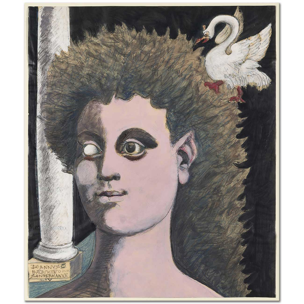 John D Graham Leda Kanvas Tablo