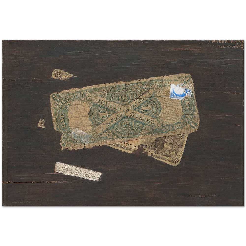 John Haberle Natürmort Kanvas Tablo